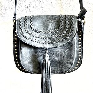 Distressed Crossbody Bag